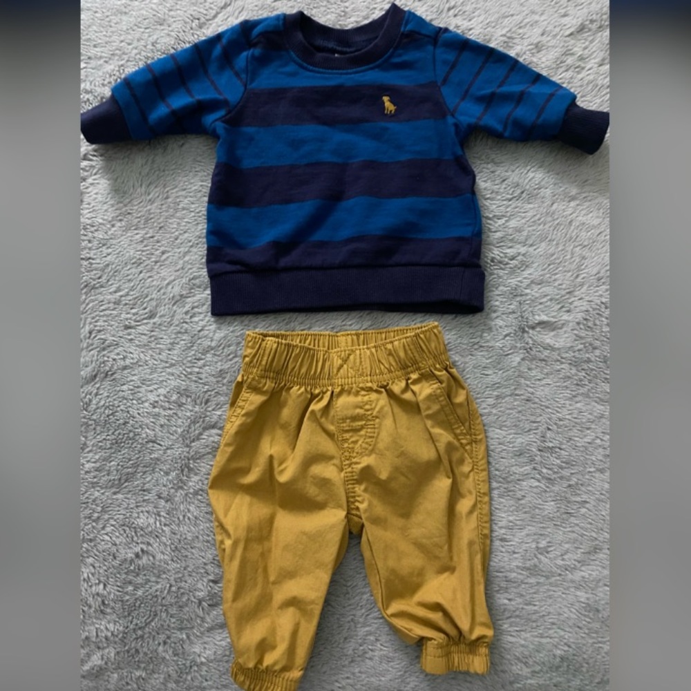 Carter’s Baby Boy’s 2-Piece Outfif Set - 3 Months